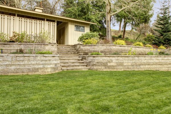 Retaining Wall Construction in Stow