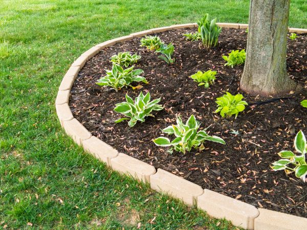 Stone Border Installation in Stow