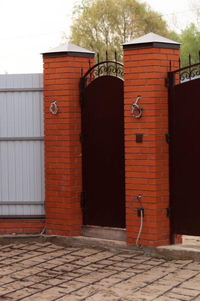 Brick Columns Installation in Stow