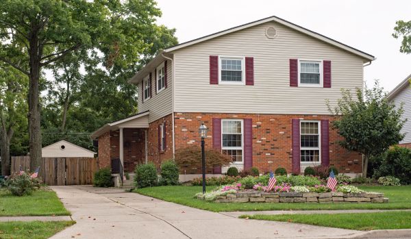 Brick Siding Construction in Stow