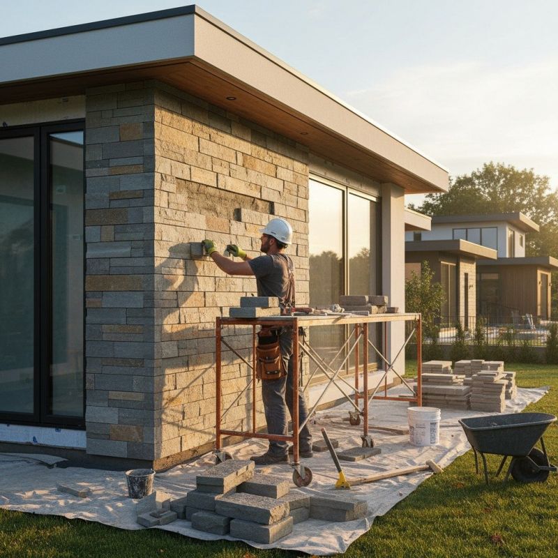 Stone Siding Repair